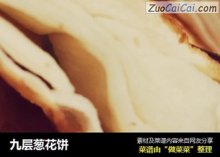 九层葱花饼