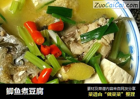 鲫鱼煮豆腐