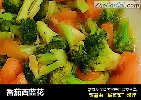 番茄西蓝花