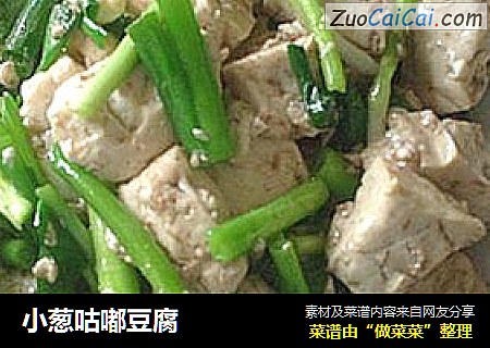 小葱咕嘟豆腐
