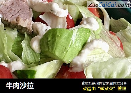 牛肉沙拉