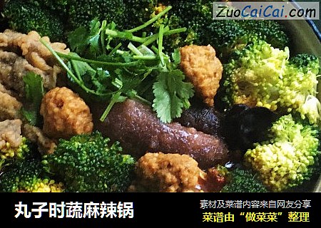 丸子时蔬麻辣锅