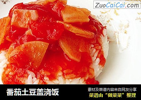 番茄土豆盖浇饭