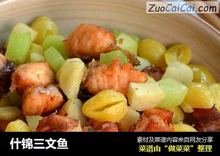 什锦三文鱼