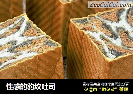 性感的豹纹吐司