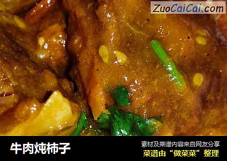 牛肉炖柿子