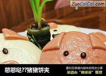 憨憨哒？猪猪饼夹