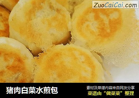 猪肉白菜水煎包