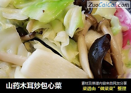 山药木耳炒包心菜