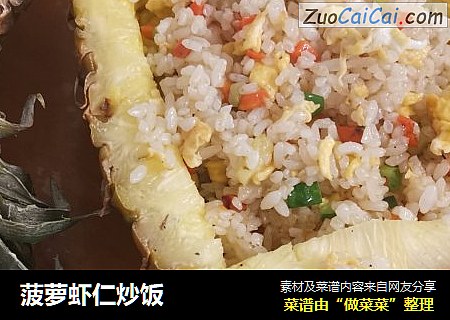 菠萝虾仁炒饭