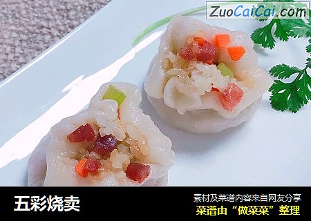 五彩烧卖