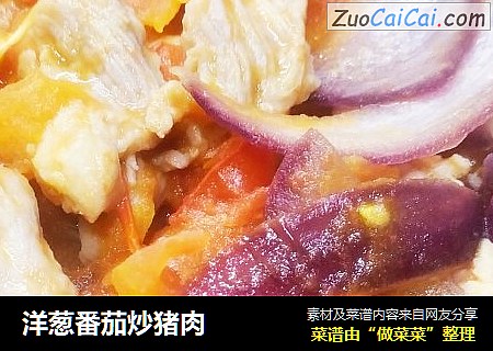 洋葱番茄炒猪肉