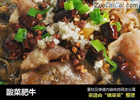 酸菜肥牛