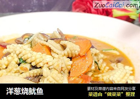 洋葱烧鱿鱼