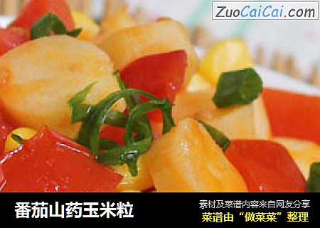 番茄山药玉米粒