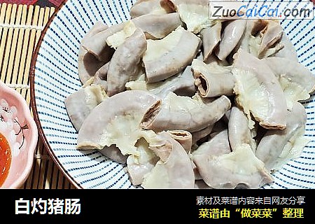 白灼猪肠