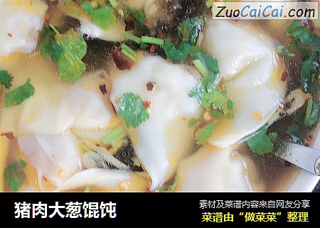 猪肉大葱馄饨