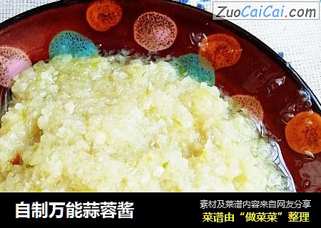 自制万能蒜蓉酱