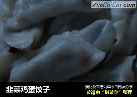 韭菜鸡蛋饺子