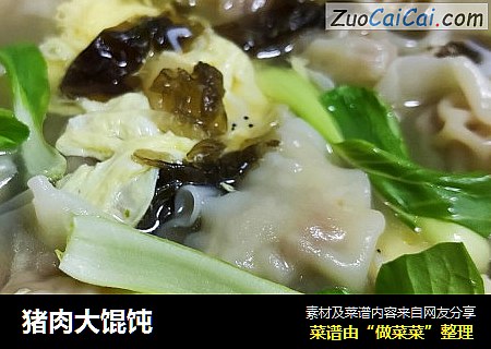 猪肉大馄饨