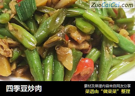 四季豆炒肉