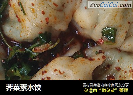 荠菜素水饺