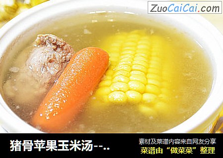猪骨苹果玉米汤--快手汤