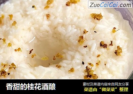 香甜的桂花酒酿