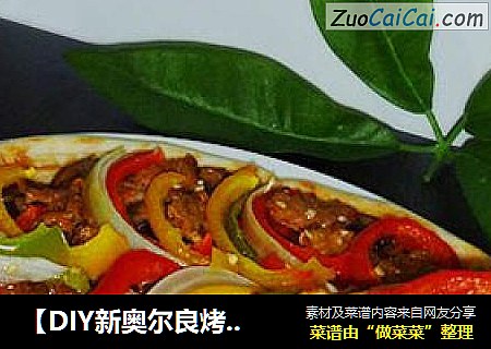 【DIY新奥尔良烤肉披萨】没有奶酪的披萨也好吃---新派里脊什锦里脊披萨