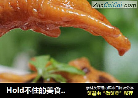 Hold不住的美食---陈皮凤爪