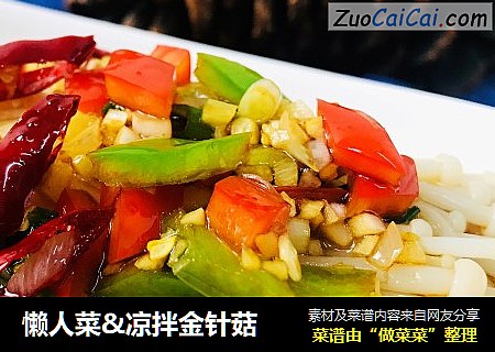 懒人菜&凉拌金针菇