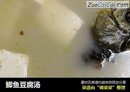 鲫鱼豆腐汤
