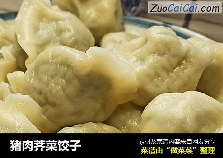 猪肉荠菜饺子