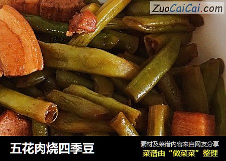 五花肉烧四季豆