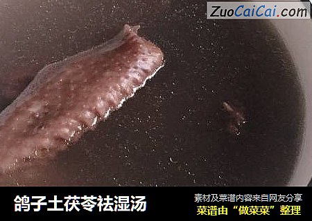 鸽子土茯苓祛湿汤