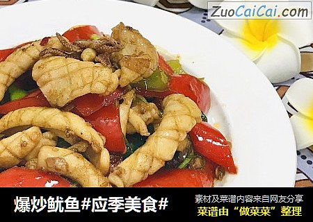 爆炒鱿鱼#应季美食#
