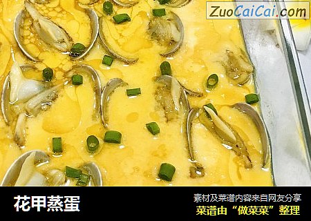 花甲蒸蛋