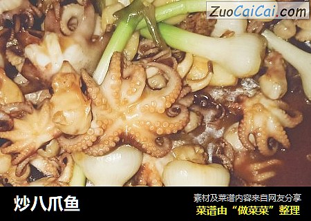 炒八爪鱼