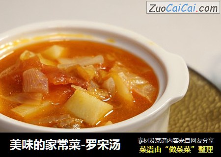 美味的家常菜-罗宋汤
