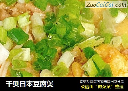 干贝日本豆腐煲