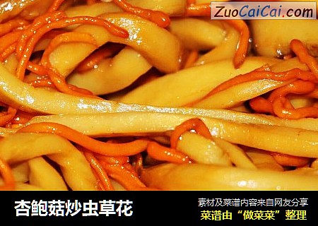 杏鲍菇炒虫草花
