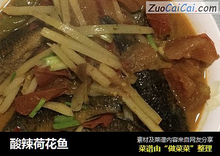酸辣荷花鱼