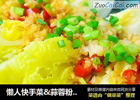 懒人快手菜&蒜蓉粉丝娃娃菜