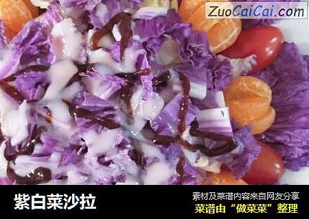 紫白菜沙拉