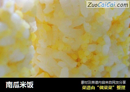 南瓜米饭