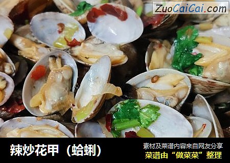辣炒花甲（蛤蜊）