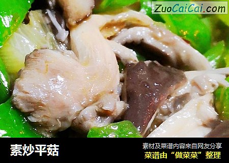 素炒平菇