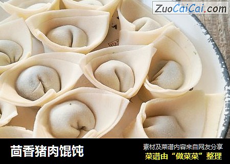 茴香猪肉馄饨