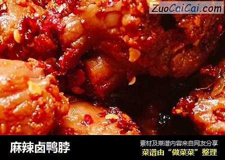 麻辣卤鸭脖