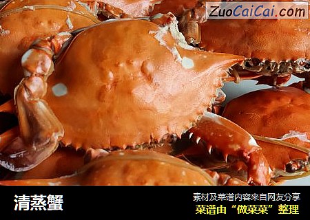 清蒸蟹
